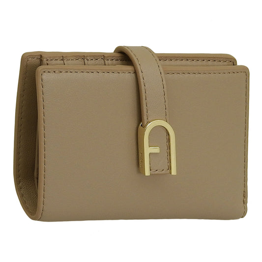 フルラ 財布 レディース 二つ折り財布 レザー ブラウン フロー FLOW M COMPACT WALLET WP00401BX20451257S FURLA
