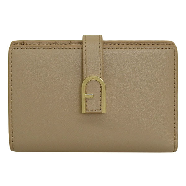 フルラ 財布 レディース 二つ折り財布 レザー ブラウン フロー FLOW M COMPACT WALLET WP00401BX20451257S FURLA