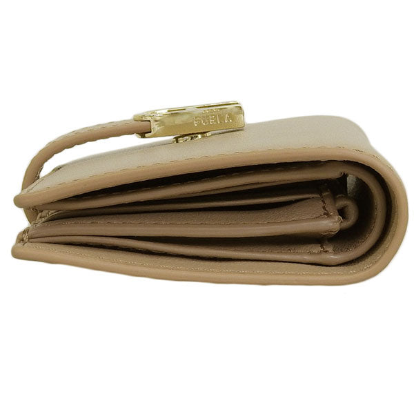 フルラ 財布 レディース 二つ折り財布 レザー ブラウン フロー FLOW M COMPACT WALLET WP00401BX20451257S FURLA