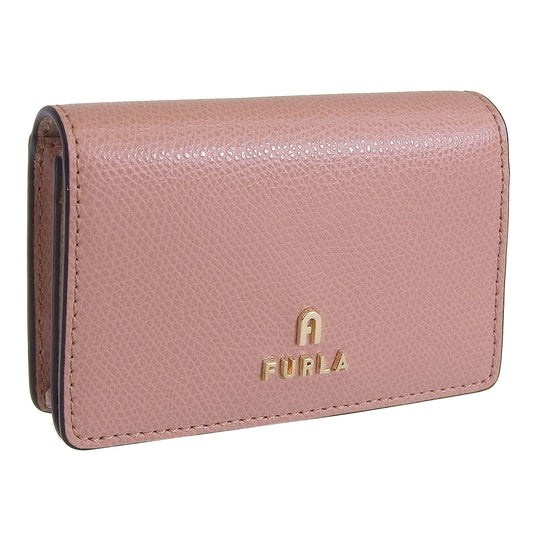 フルラ 名刺入れ カードケース レディース レザー ピンク カメリア FURLA CAMELIA BUSINESS CARD CASE WP00408ARE0003401S