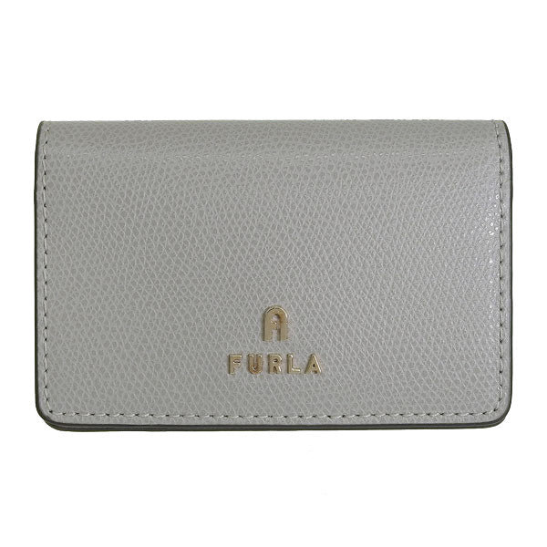 フルラ 名刺入れ カードケース レディース レザー グレー  カメリア FURLA CAMELIA BUSINESS CARD CASE WP00408ARE0003402S