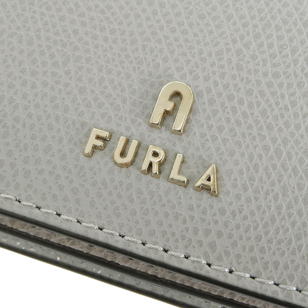 フルラ 名刺入れ カードケース レディース レザー グレー  カメリア FURLA CAMELIA BUSINESS CARD CASE WP00408ARE0003402S