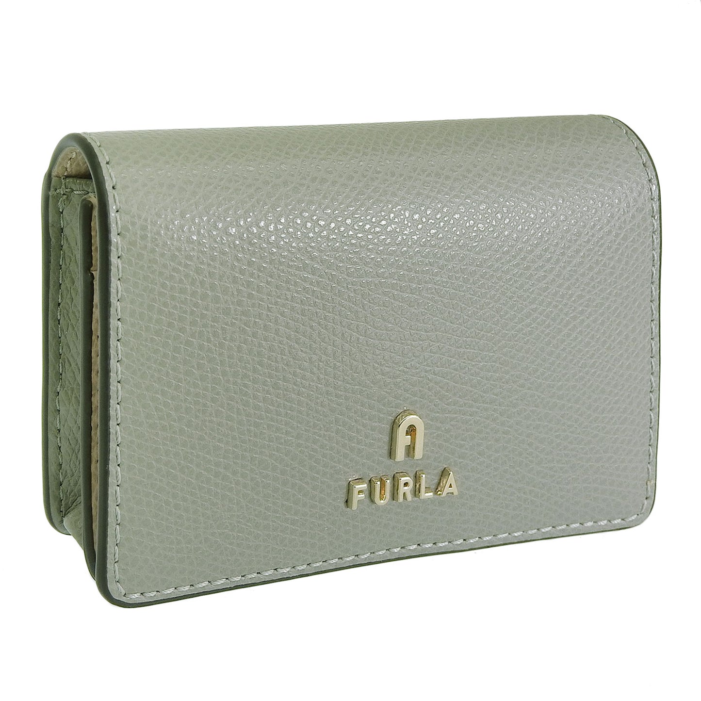 フルラ 名刺入れ レディース カードケース アウトレット レザー グレー×ベージュ カメリア FURLA CAMELIA BUSINESS CARD CASE WP00408ARE0003573S