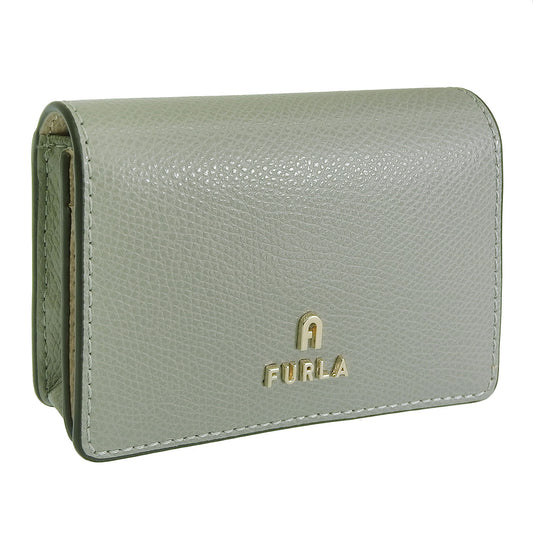 フルラ 名刺入れ レディース カードケース アウトレット レザー グレー×ベージュ カメリア FURLA CAMELIA BUSINESS CARD CASE WP00408ARE0003573S