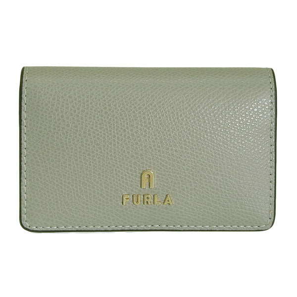 フルラ 名刺入れ レディース カードケース アウトレット レザー グレー×ベージュ カメリア FURLA CAMELIA BUSINESS CARD CASE WP00408ARE0003573S