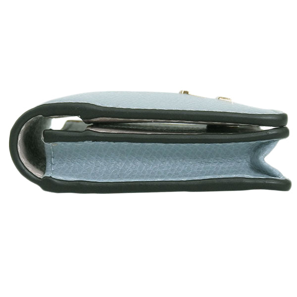 フルラ 名刺入れ レディース カードケース レザー ブルー×ベージュ カメリア FURLA CAMELIA BUSINESS CARD CASE WP00408ARE0003593S