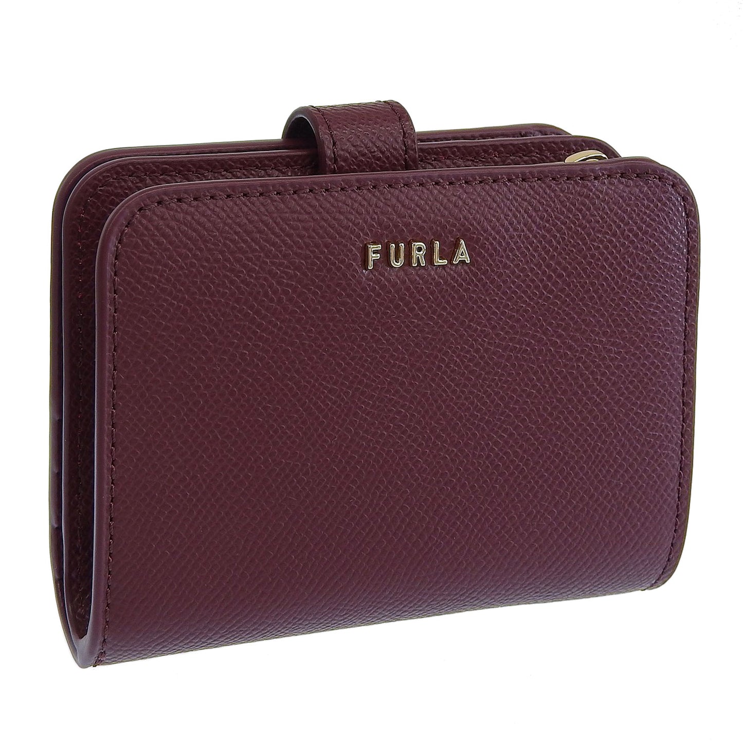 フルラ 財布 レディース 二つ折り財布 アウトレット レザー ワイン FURLA CLASSIC S COMPACT WALLET VITELLO ANDROMEDA WP00443BX030626700