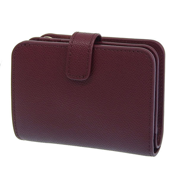 フルラ 財布 レディース 二つ折り財布 アウトレット レザー ワイン FURLA CLASSIC S COMPACT WALLET VITELLO ANDROMEDA WP00443BX030626700