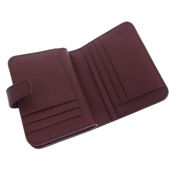 フルラ 財布 レディース 二つ折り財布 アウトレット レザー ワイン FURLA CLASSIC S COMPACT WALLET VITELLO ANDROMEDA WP00443BX030626700