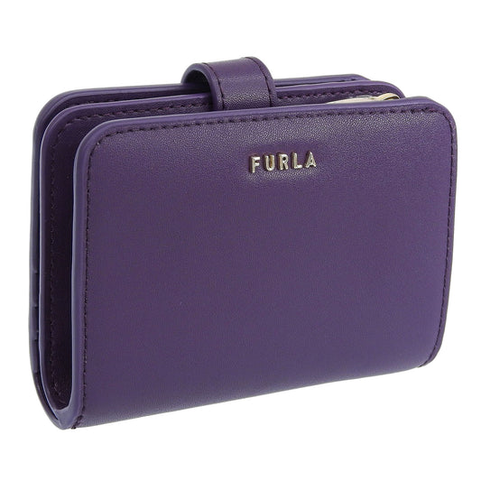 フルラ 財布 レディース 二つ折り財布 アウトレット レザー パープル CLASSIC COMPACT S WALLET WP00443BX3104AI000